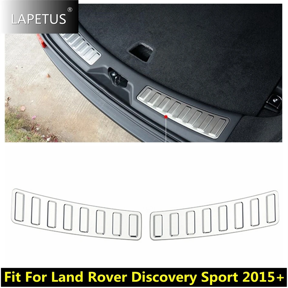 

Auto Accessories Rear Tail Inner Door Bumper Prevent Scuff Plate Sill Guard Cover Kit For Land Rover Discovery Sport 2015 - 2023