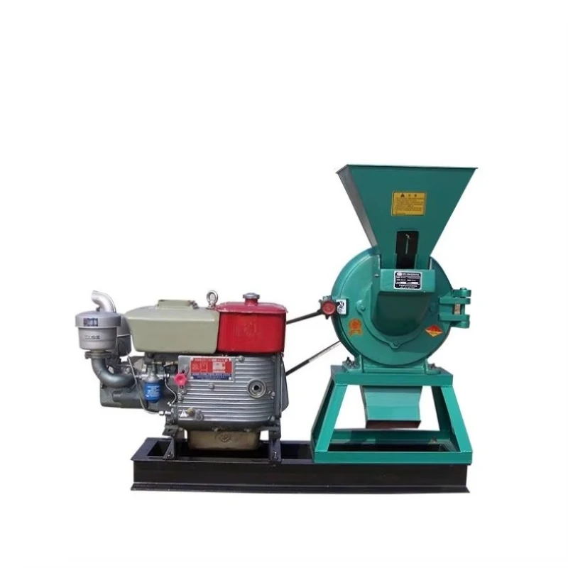 

Easy to operate multi-functional small grain grinder, corn and grain crusher