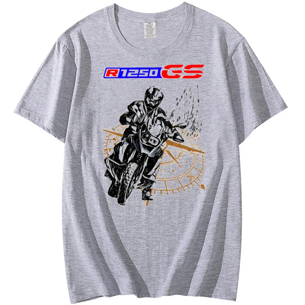 Drive The Classic R1250 GS Adventure Motorcycle Design T-Shirt New Men oversized Tshirt Casual Tops Moto Sport GS Boy Tees