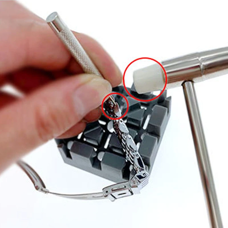 1pcs Solid Small Hammer Watch Repair Tool Household Hammer Clock Watch Repairing Copper Iron Hammer Hand Tools Maintenance