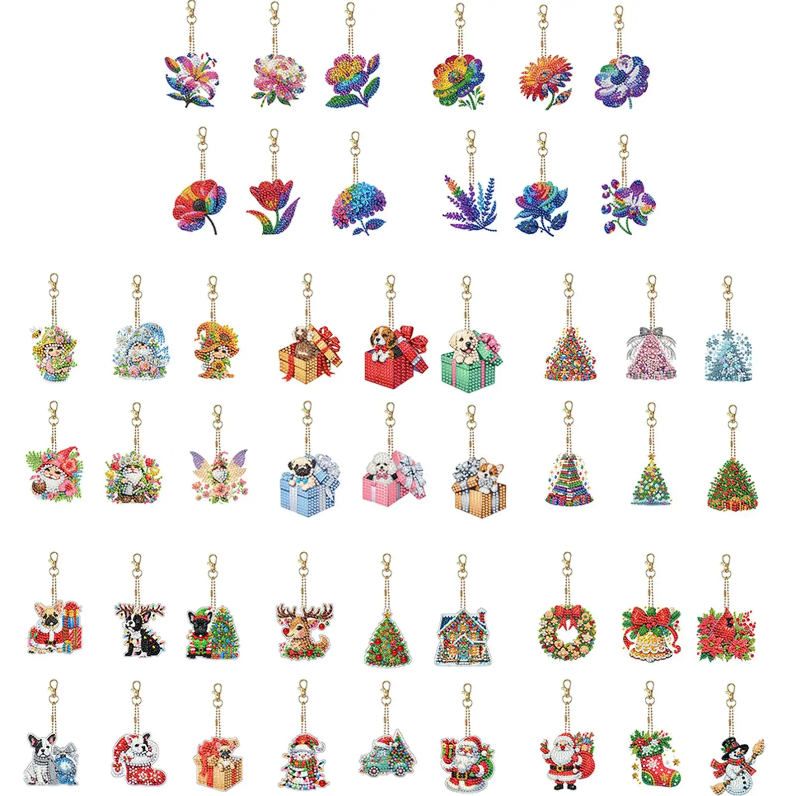 6PCS 2D Flat Diy Di…