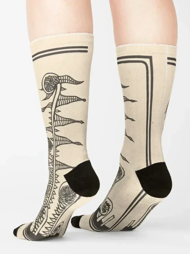 Fiddleheads Socks christmas gifts Wholesale professional running new in's Socks Women Men's