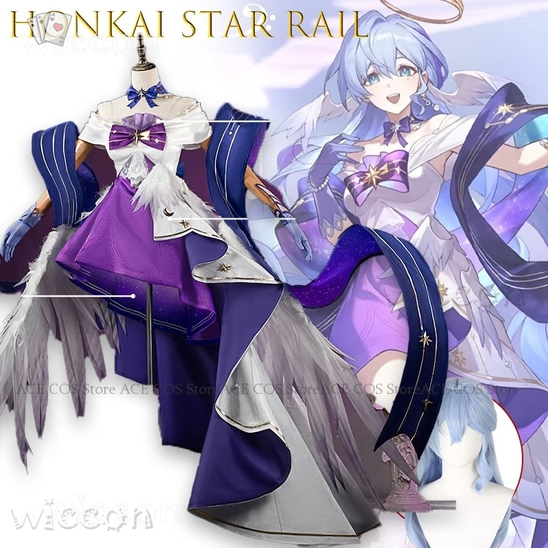 Disfraz Star Rail Robins Cosplay déguisement d'halloween robe de Concert personnage de jeu animé jeu de rôle Anime déguisement de noël
