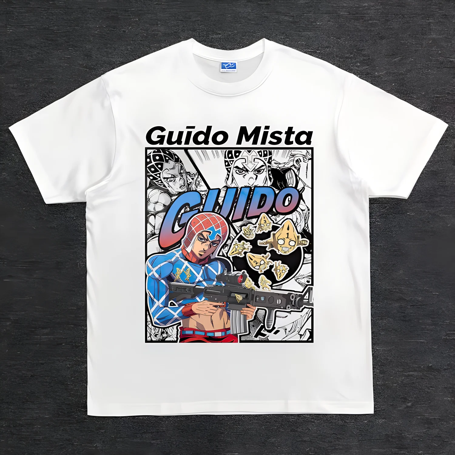 Summer 2024 new short sleeve Flame text printed High street Harajuku casual cotton short sleeve T-shirt
