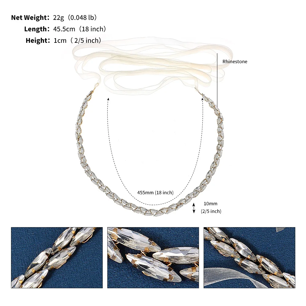 Fashion Crystal Belts for Women Handmade Rhinestone Trendy Prom Dress Belt Party Bridesmaid Gift Bridal Wedding Accessorie