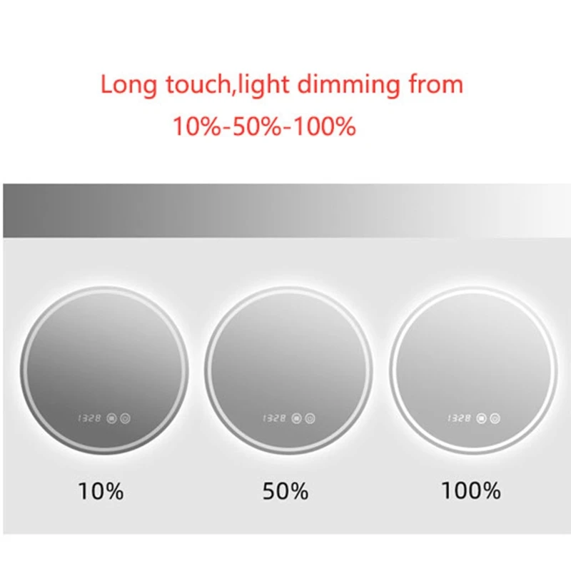 Mirror Lamp for Touch Dimmer LED Control Module Isolated for Touch for Bathroom Mirror Adjustable Brightne