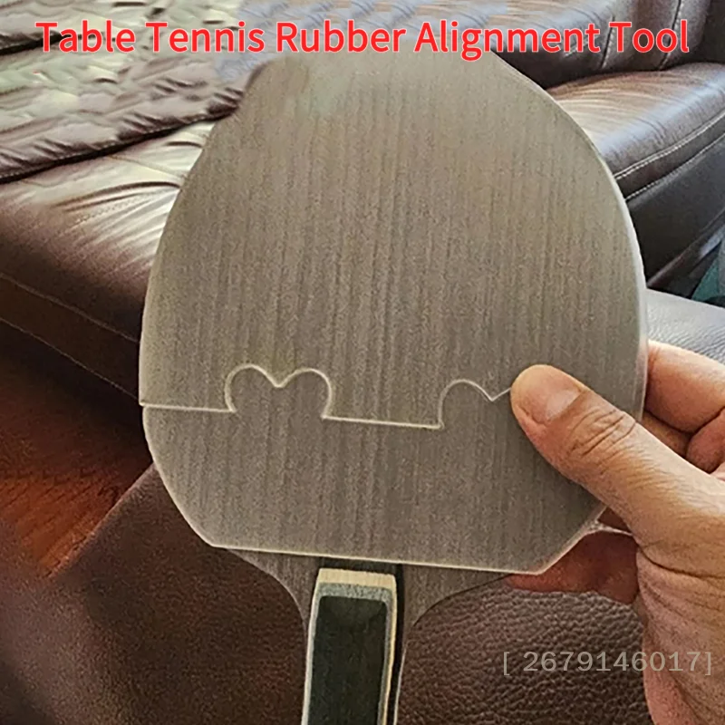 

Universal Table Tennis Rubber Alignment Tool,Anti-Slip Ping Pong Paddle Gluing Jig, Rubber Positioning Baseboard〔YY26〕