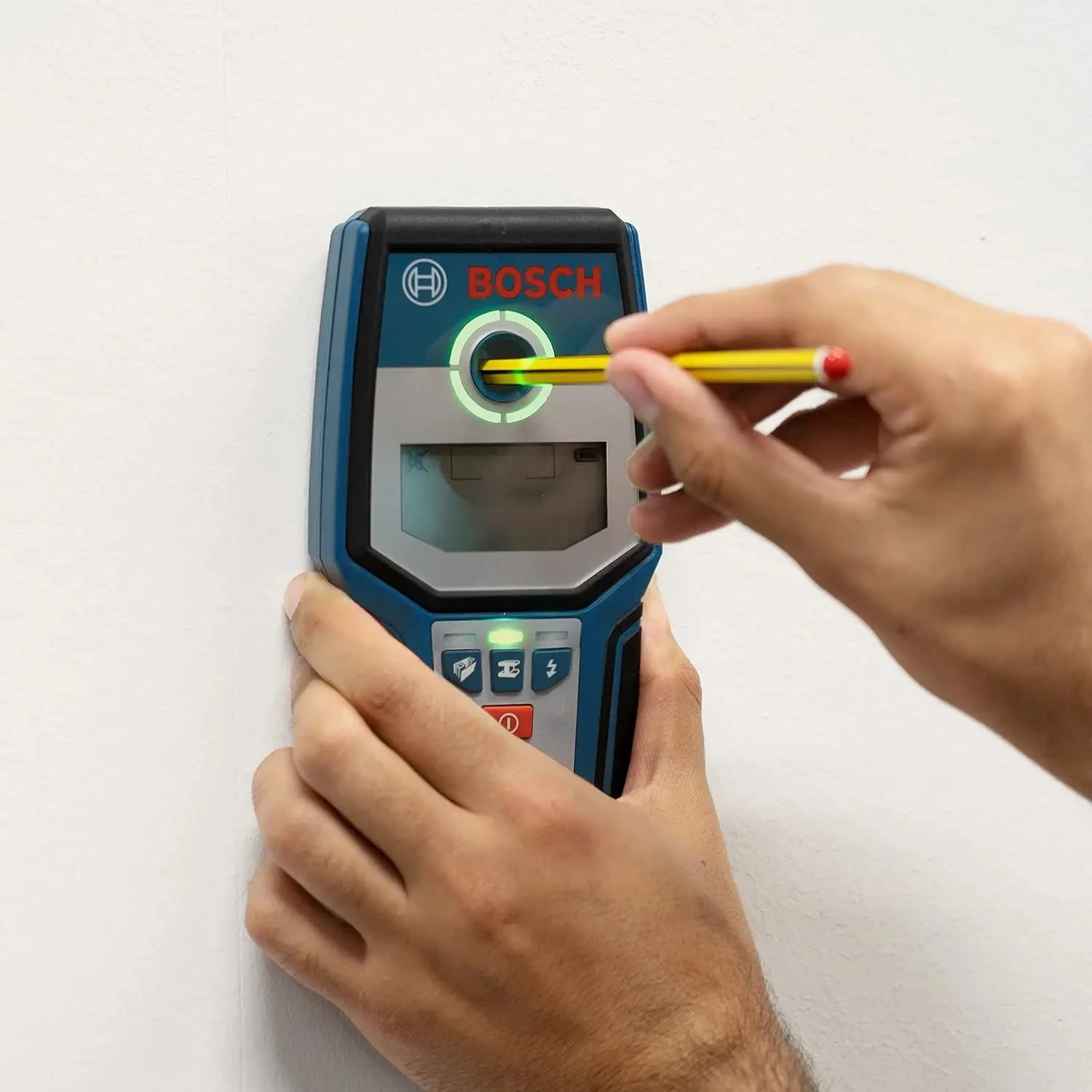 Bosch GMS120 Digital Multi-Scanner, Multifunctional Wall Detector Detector For Plastic Metal Wood Wall 120mm