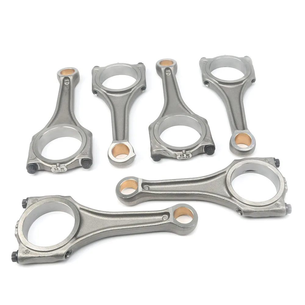 1Set Con Rod Connecting Rod Bar 1Pcs Fit For VW Touareg Audi S4 S5 A6 A7 Q5 Q7 3.0 TFSI 06E198401E 06E198401D 06E107065DM