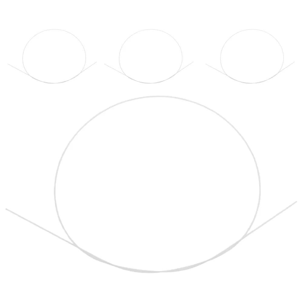 

4Pcs Kite Support Rods Lightweight Plastic Tubing for DIY Kite Building Repair Frame Accessories Round Plastic Tubing