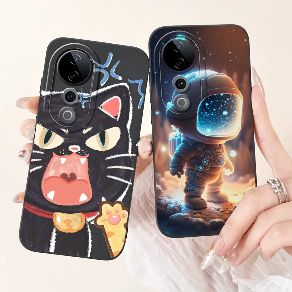 For Vivo V40 Pro (V2347) / V40 (V2348) Cute Panda Rabbit Cartoon Phone Case For Vivo V 40 40Pro 5G Soft Silicone Shockproof Case