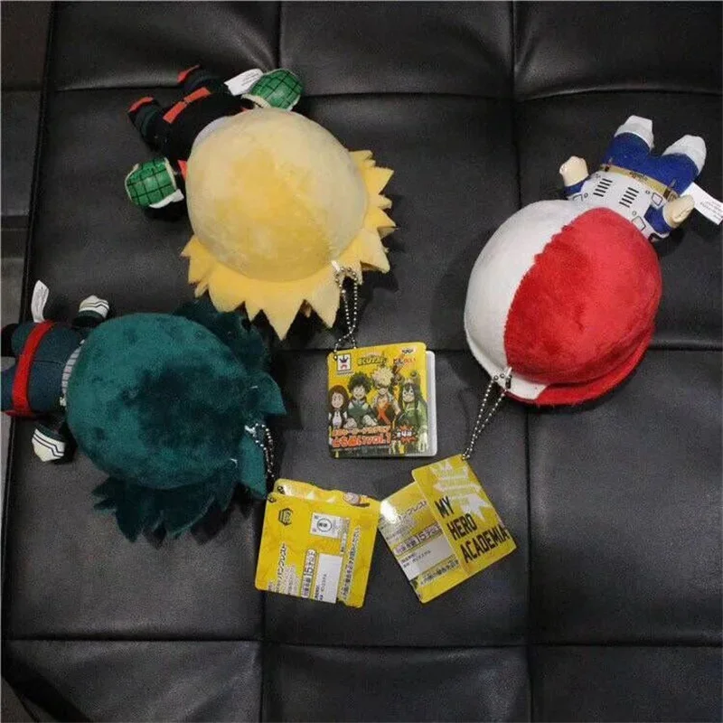 Anime Boku no Hero Academia Midoriya Izuku Todoroki Shoto peluche figura portachiavi accessori Cosplay puntelli Cosplay regalo