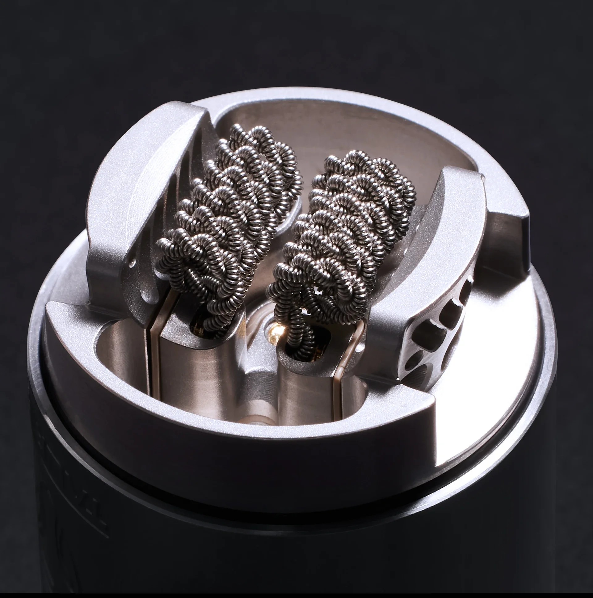 ThunderHead Creations TAUREN RDA VORTEX 30 30mm Diameter 810 Drip Tip 2.5ml Dual Coil Deck Atomizer 3D Vortex Airflow Vape Tank