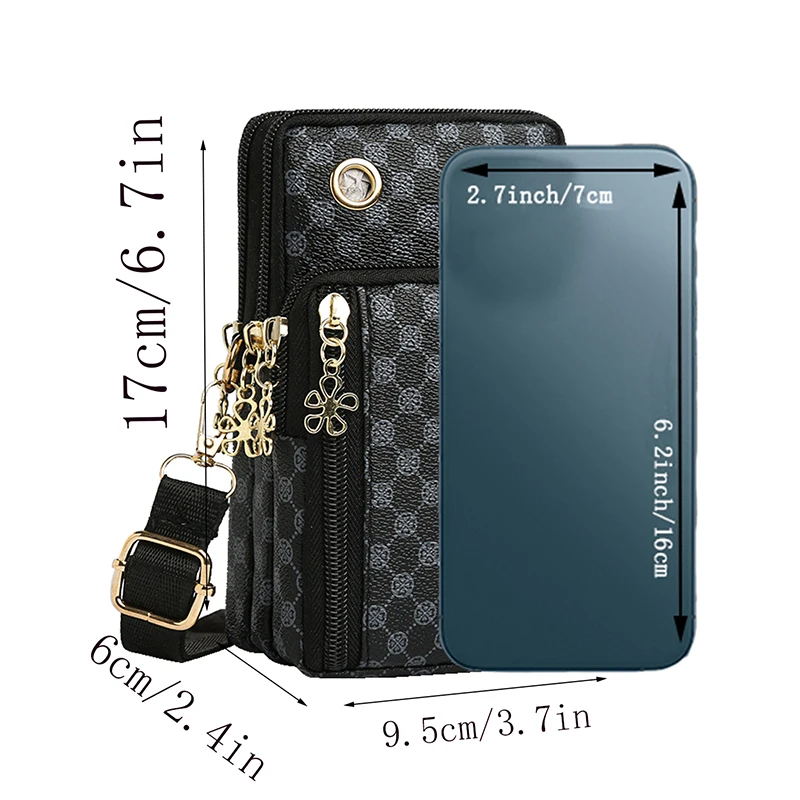 Neue Mini-Umhängetaschen für Damen und Herren - Vielseitige, Modische, Lässige Handgelenktaschen, Geldbörsenlose Armtaschen – Detail 4