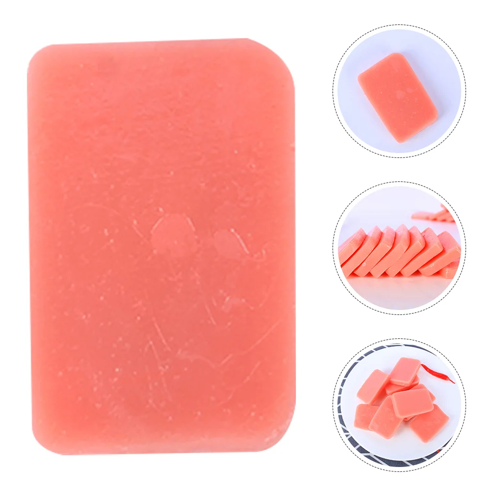 

6 Pcs Lunch Meat Model Luncheon Photo Prop Fake Food Restaurant Imitation Play Artificial Pvc