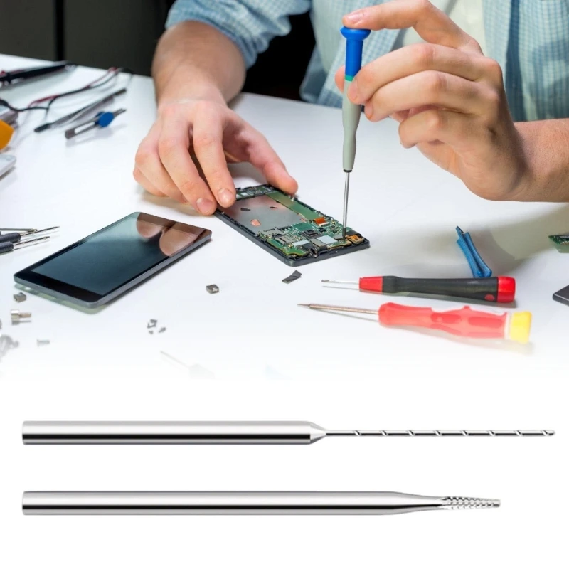 Juego brocas tornillo dañadas acero aleación 2 piezas para eliminación pernos oxidados