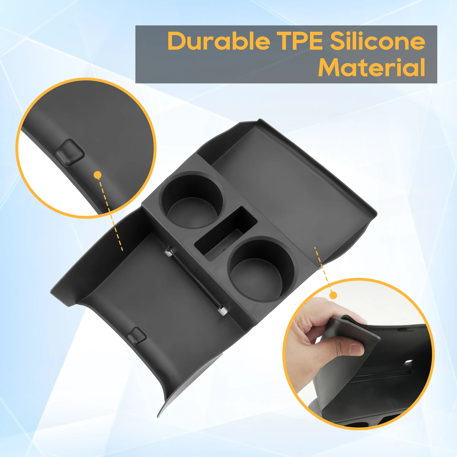 LFOTPP Car Central Storage Box for Hyundai Tucson NX4 2025 2026 Armrest Storage Box Auto Hyundai Tucson 2025 Accessories