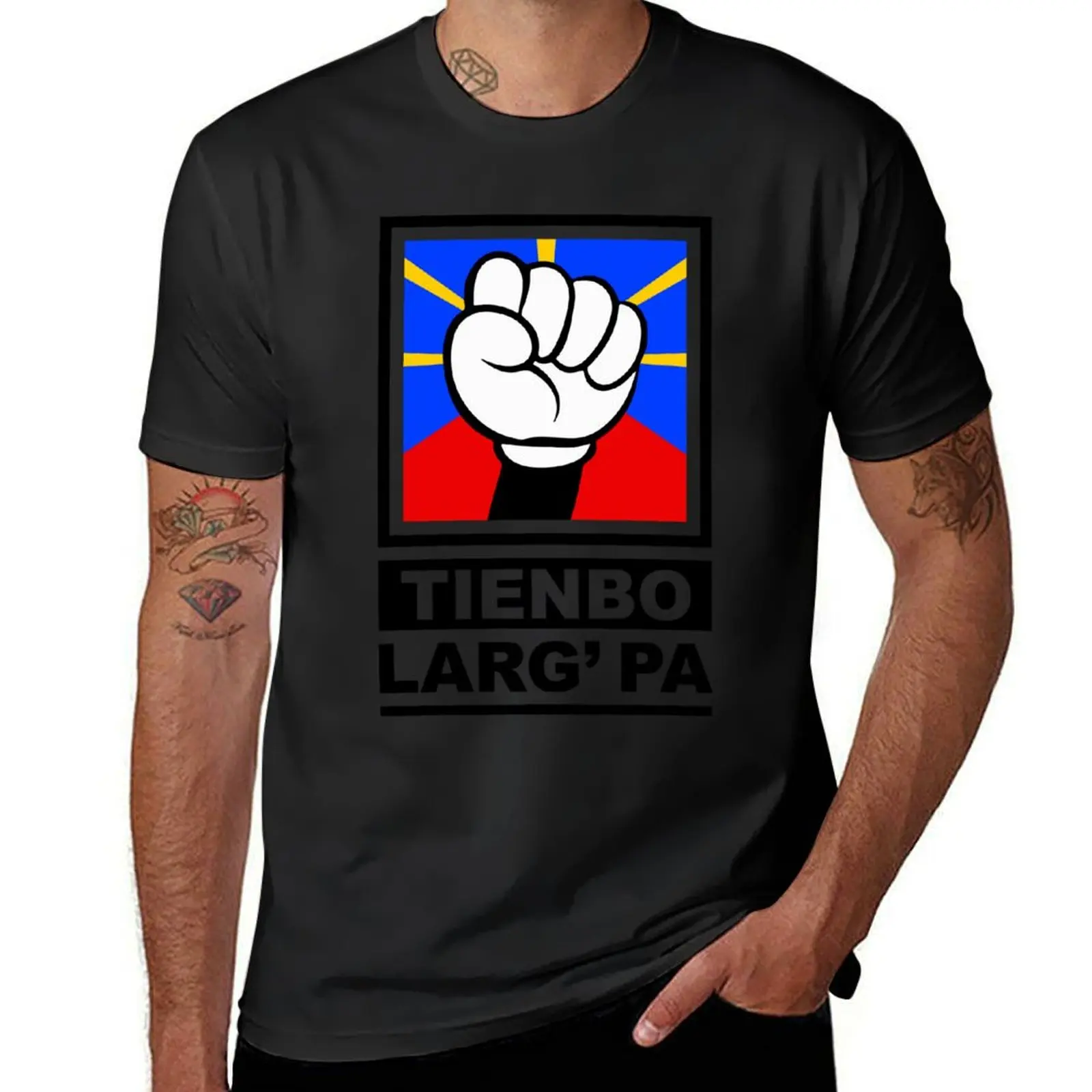 Tienbo larg' pa T-Shirt cute clothes cute tops plus size tops men clothes