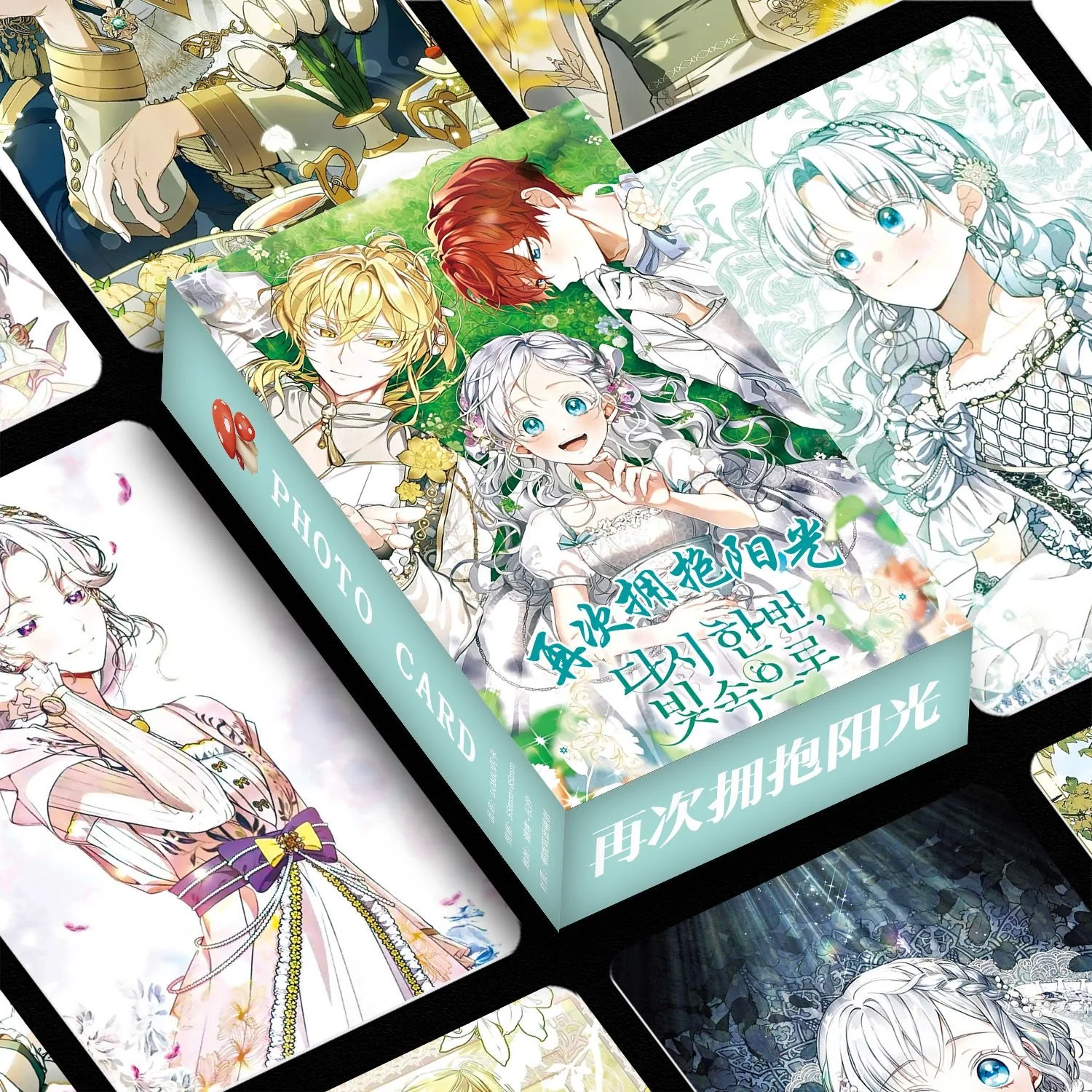 55 قطعة/المجموعة/مجموعة بطاقات صور عالية الدقة مجموعة مانهوا الكورية في الضوء مرة أخرى بطاقات لومو عائشة لوميناس شخصيات كوميدية للهدايا التنكرية