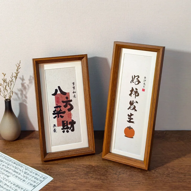 Solid Wood Photo Framing High-quality Picture Frame Modern Simple Designer Frame Creative Picture Frame Cornice Room Decoration