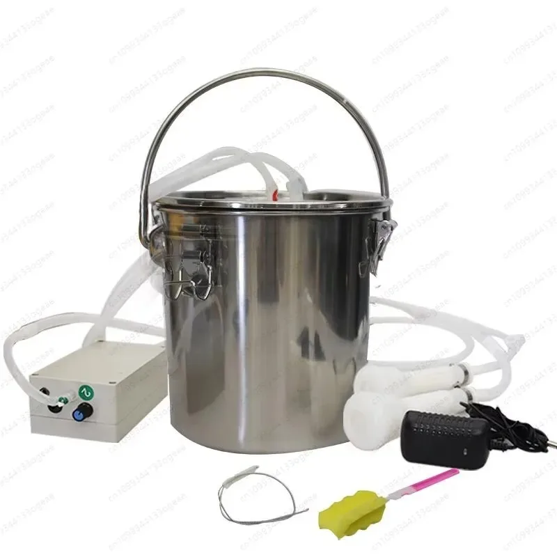 

10л вакуумный автоматический доильный аппарат для коров, импульсный портативный электрический доильный аппарат для коров