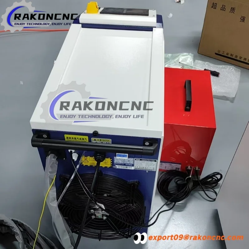 

New 4 IN 1 용접기 휴대용 220v Max 2000W Fiber Laser Welding Cleaning Cutting Tools Weld Seam Cleaner with Water Chiller 1.5kw