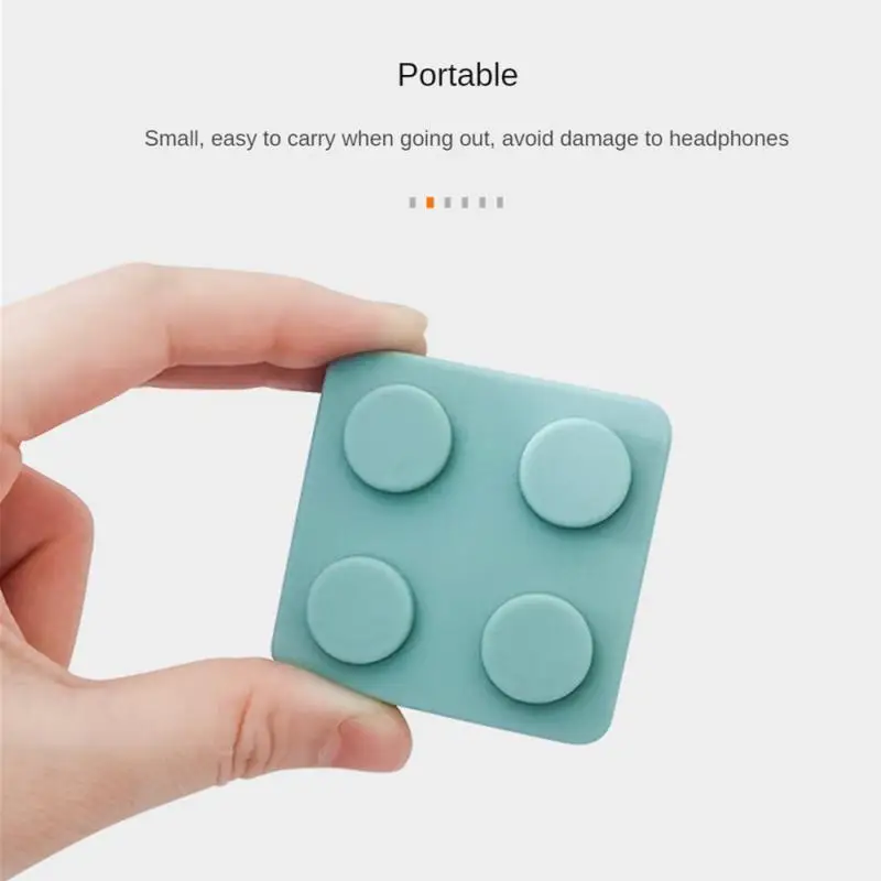 Penggulung kabel Data Organizer kawat, penggulung kabel pembungkus kabel Headphone tempat kabel Earphone