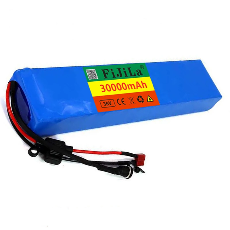 36V 30Ah 18650 lithium battery pack 10S3P 600W or less, suitable for roller E Twow  m365 per ebike backup power supply