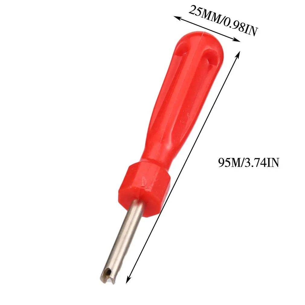 Herramientas de reparación de vástago de válvulas de neumáticos de coche, removedor de núcleo de válvula, extracción de llave de tubo interior, herramienta de ciclo de bicicleta de coche para extracción rápida