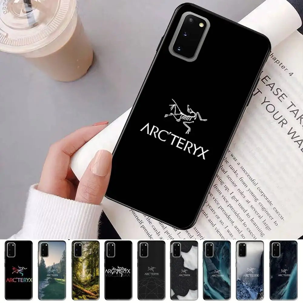 Classic Outdoor LOGO A-Arc T-Teryx Phone Case For Samsung S 24 Fe 25 Ultra Plus 20 Lite 21 30 22 23 24 22 Ultra 5G Fundas