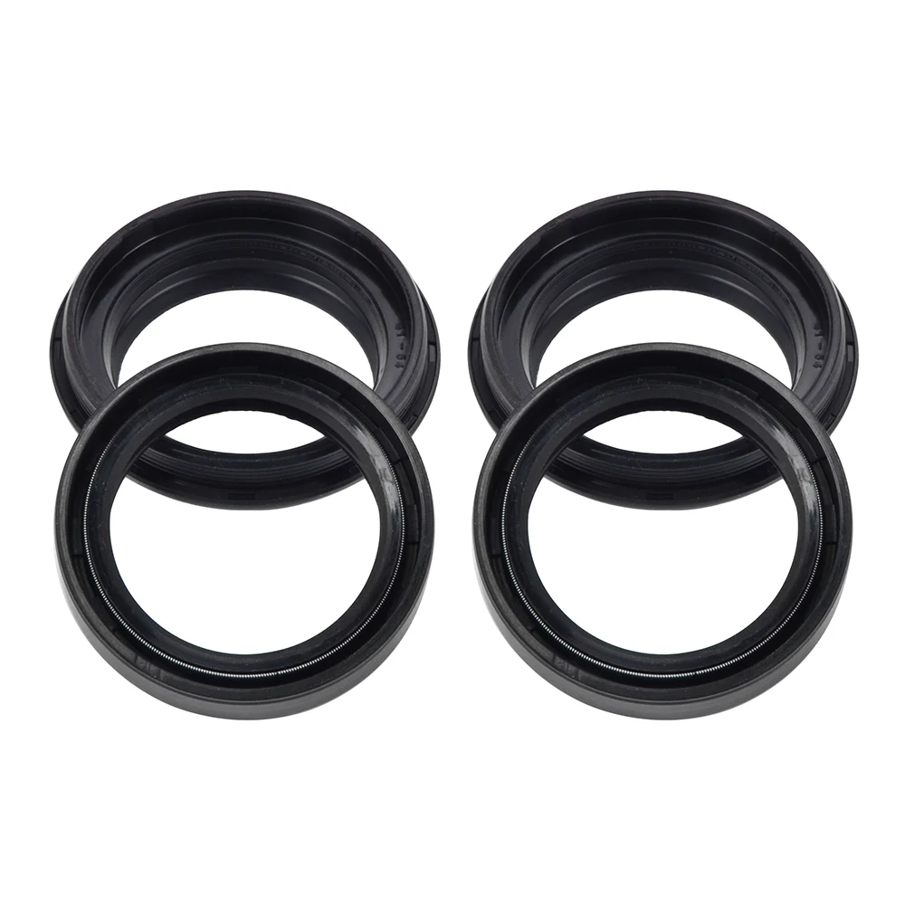 Front Fork Damper Oil Dust Seals For Honda VTX1300 VT1100C VTR1000F VF750C VF1100C CBR600RR CBR500R CB1100 XR350R XR250L VTX1300