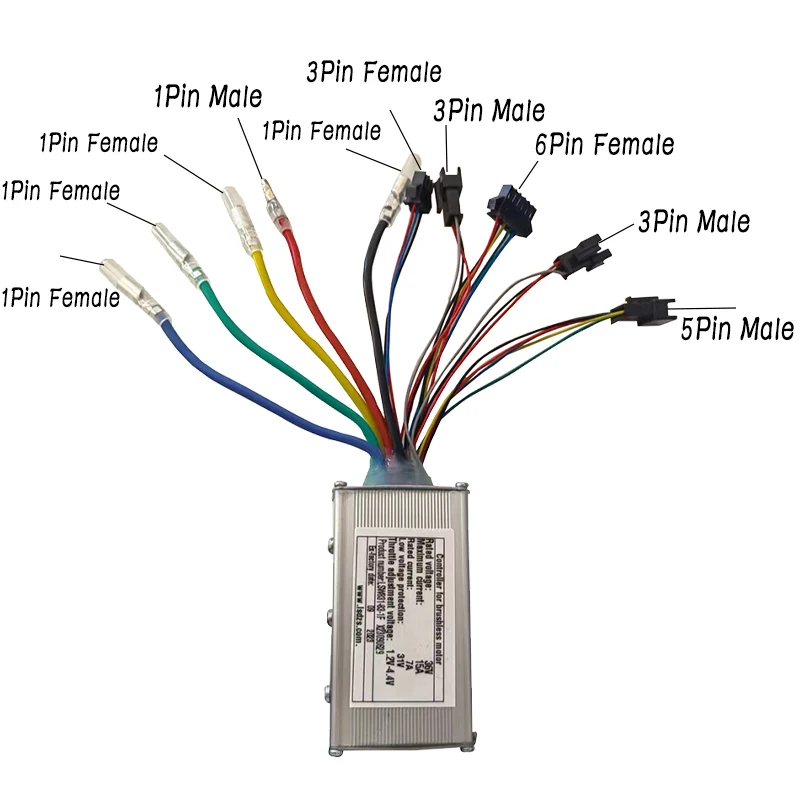 LSW831-83-1F Lsdzs Lishui Controller For Brushless Motor 36V 15A Folding Electric Bicycle Accessories E-Bike Sine Wave  Scooter