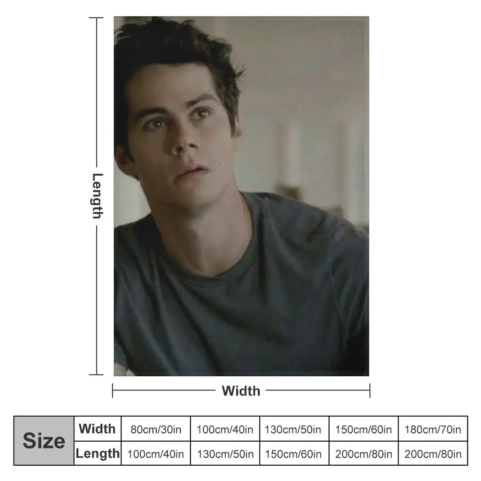 Stiles Stilinski Throw Blanket Fashion Sofas Blankets For Baby Camping Blankets