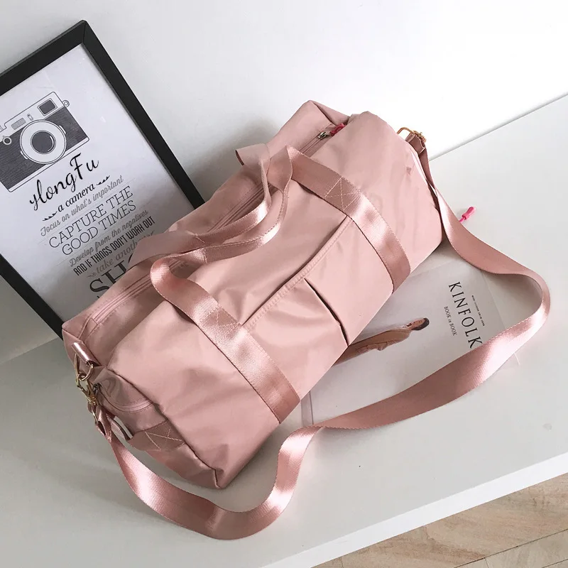 Dry Wet Separation Sports Weekender Bag Travel Fitness Yoga Backpack Women Swimming Bags