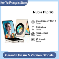 Global Version Nubia Flip, global Version, for inches, 7 Gen Gen mAh, 33W Charge, NFC,8 GB RAM,ROM de 256 Go, smart Phone