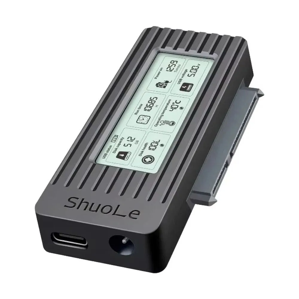 Digital Display USB 3.2 To Sata Adapter Digital Screen Display USB3.0 Hard Drive Converter Converter Cable External Use