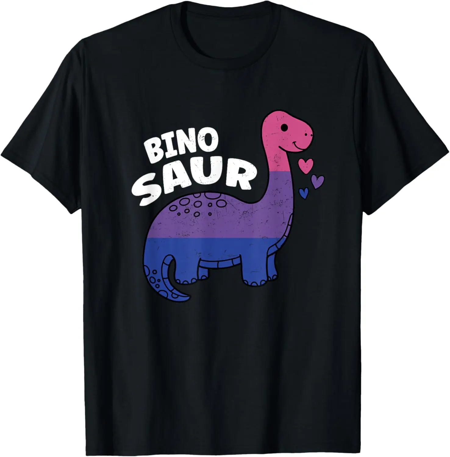 Binosaur Bisexual Pride Dino Bi T-Shirt