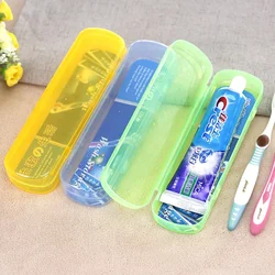 Storage Box Travel Toothbrush Storage Case Toothpaste Bucket Transparent Multifunctional Toothpaste Toothbrush Organizer Box