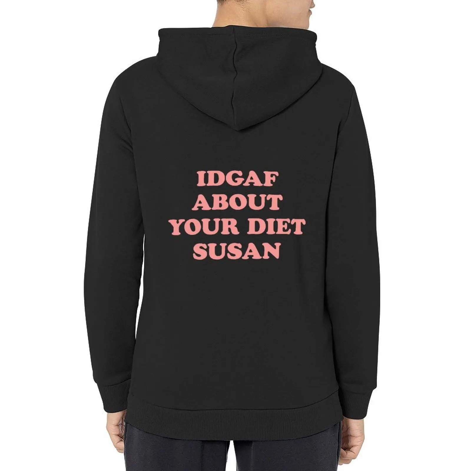 

IDGAF About Your Diet Susan Hoodie japanese style clothes for men anime clothing autumn new products mens hoodie