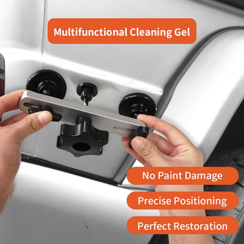 Visbella Car Dent Puller Auto Body Dents Suction Cups Glue Metal Dent Removal Tool without Painting Damage