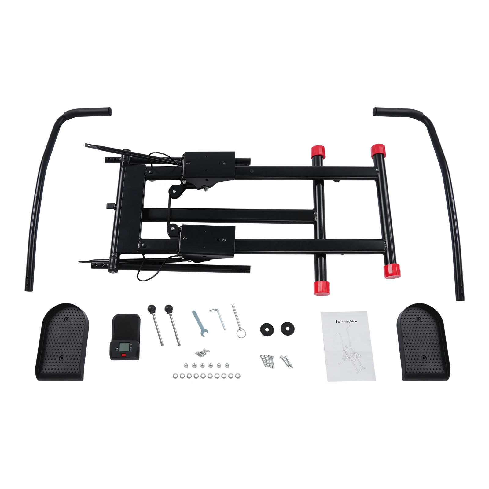 Stair Stepper, Vertical Exercise Climber for Full-Body Workout, Stair Stepper for Home Gym,220 lbs Load, Pedal Adjustable Angle