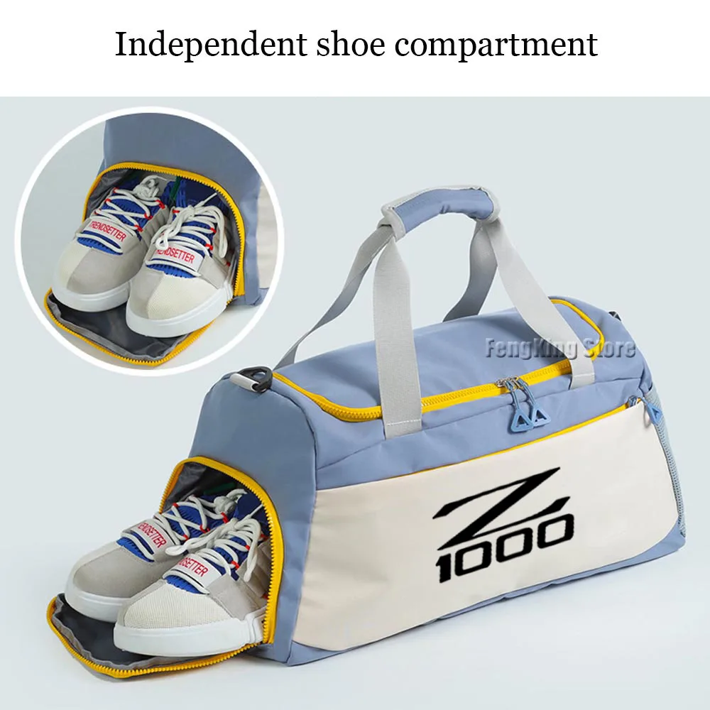 Bolsa de ejercicio y fitness de gran capacidad, bolsa multifuncional de yoga al aire libre para Kawasaki Z1000, Z1000SX, Z1000/SX