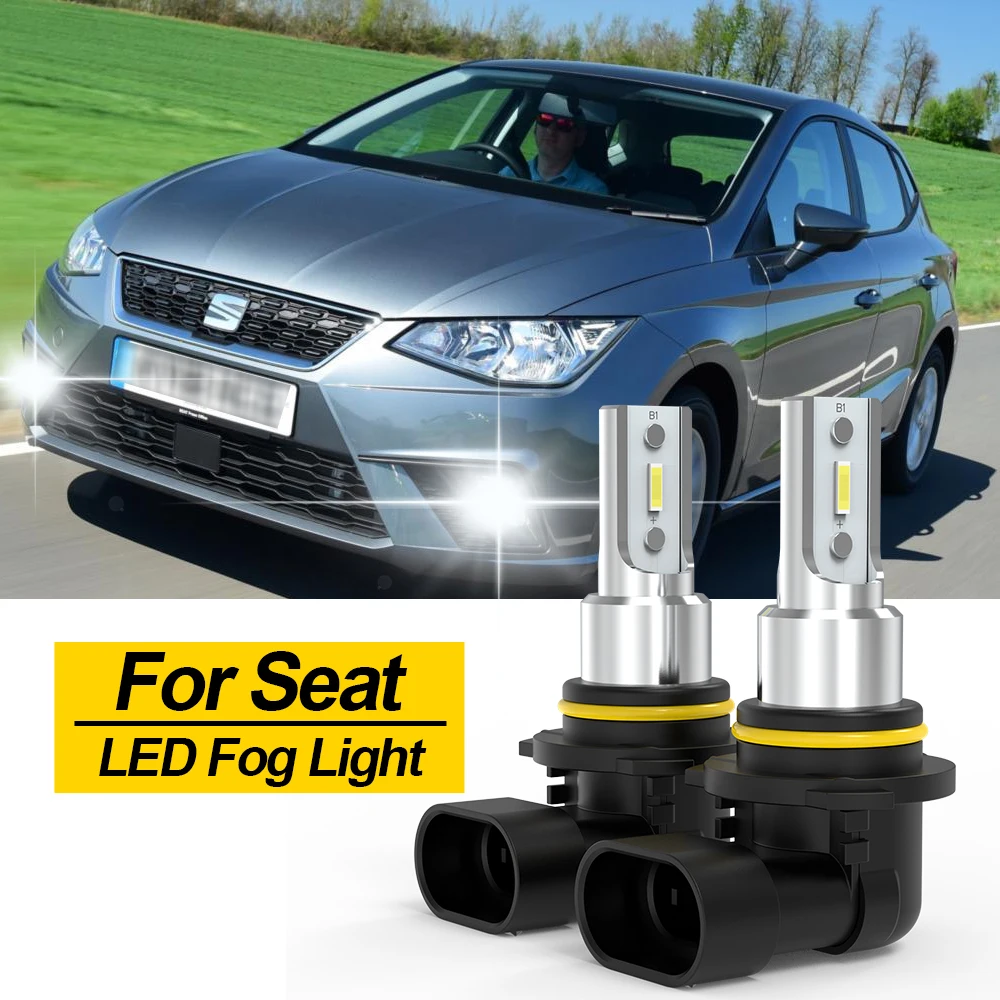 

BMTxms 9006 HB4 LED H8 H11 H10 9005 Fog Light DRL Lamp For Seat Leon 2 3 MK3 1P 5F Ibiza MK4 MK5 6J 6P 6F Altea MK2 Ateca KH7
