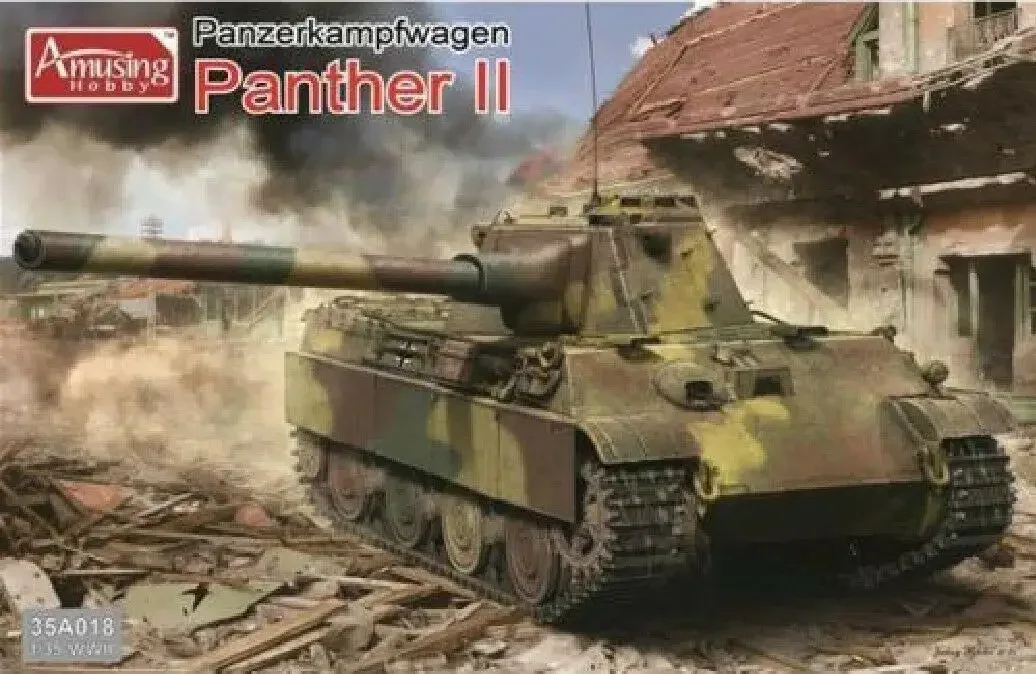 Amusing Hobby 1/35 35A018 German Panzerkampfwagen Panther II Model Kit