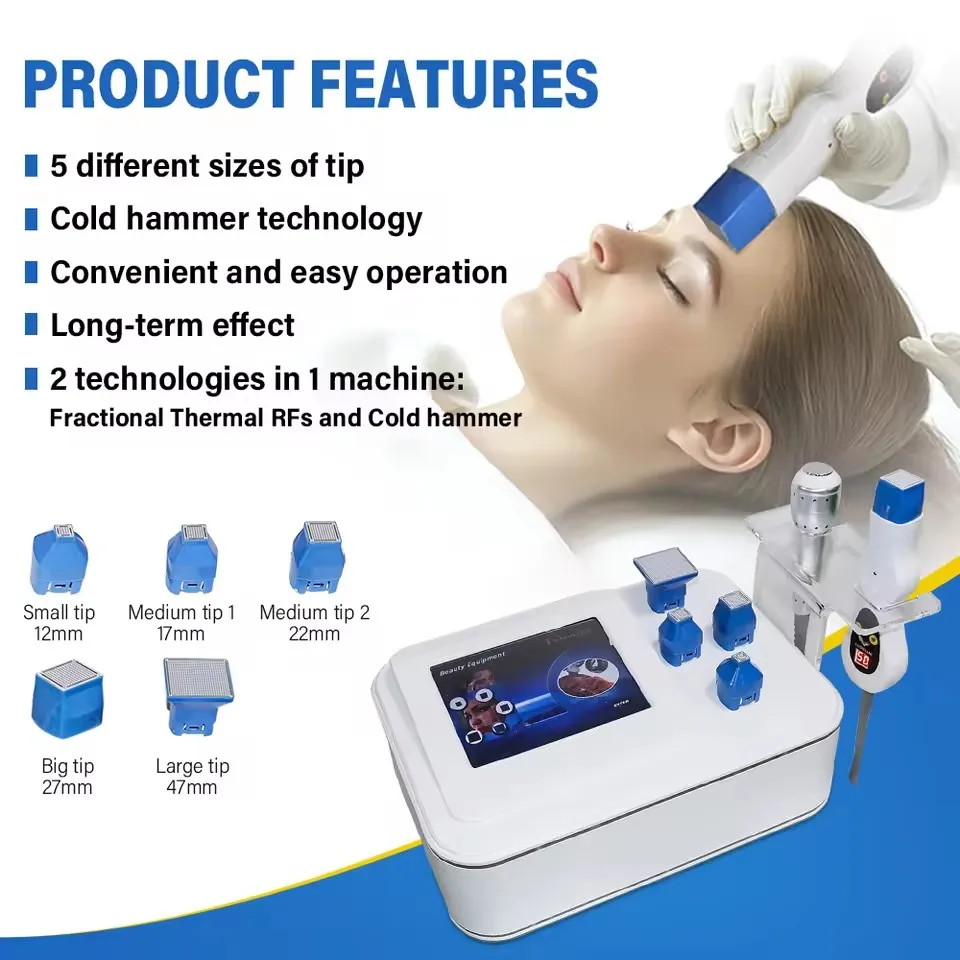 

Portable 5mhz radio frequency skin tightening fractional rf face lifting machine