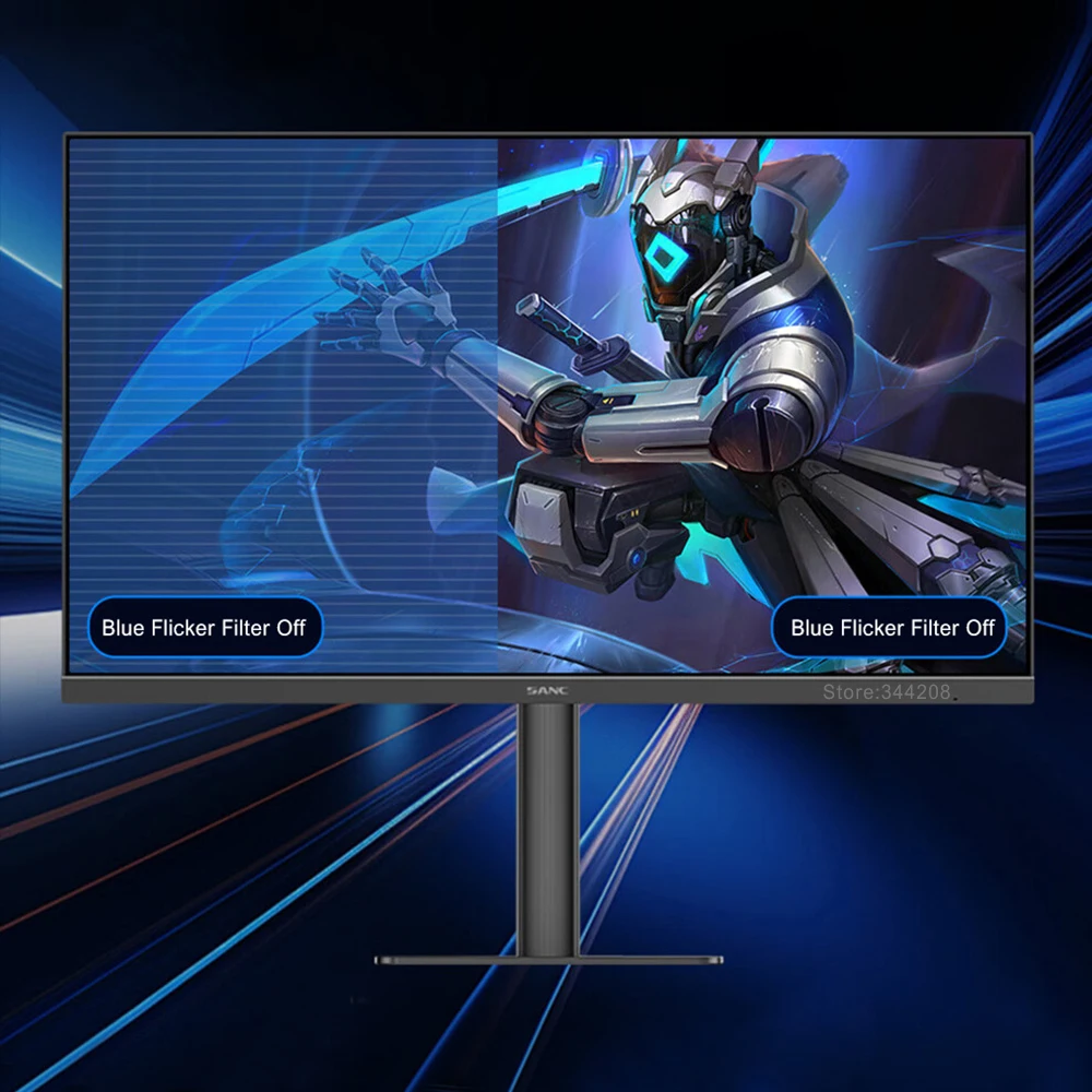 شاشة SANC G73 27 بوصة 2K 137% sRGB Dynamic OD Low Blue Light Eye Care 240 هرتز 1 مللي ثانية استجابة FreeSync G-Sync