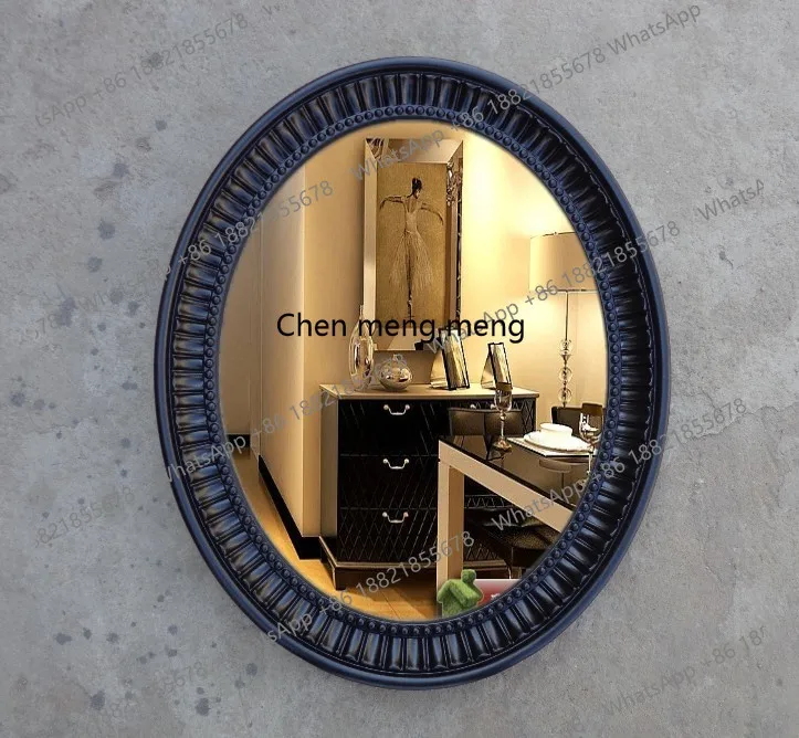 

New American bathroom cosmetic mirror European decorative mirror modern waterproof bathroom bathroom entrance mirror