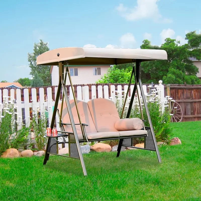 

Современный уличный и домашний комплект качелей для сада, патио, виллы, веранды, алюминиевый металлический комплект качелей с зонтом
