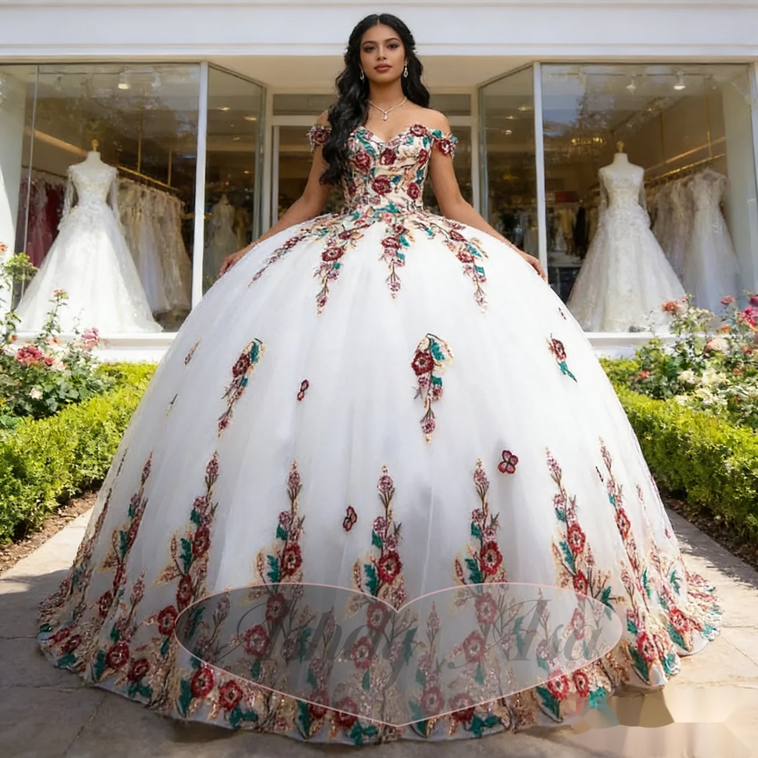 

Customzied Arabic Sweet 16 Dresses Prom V Neck Applique Sequin Lace Up Women Pageant Wear Vestido De vx 14 Anos Quinceanera