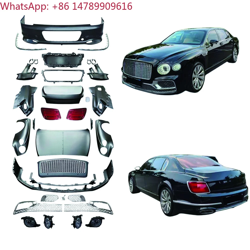 

Car Body Kit For Old-to-new ConversionFor 2022 Style Full Body Kit For Flying Spur Exterior Surround Modification Upade Parts